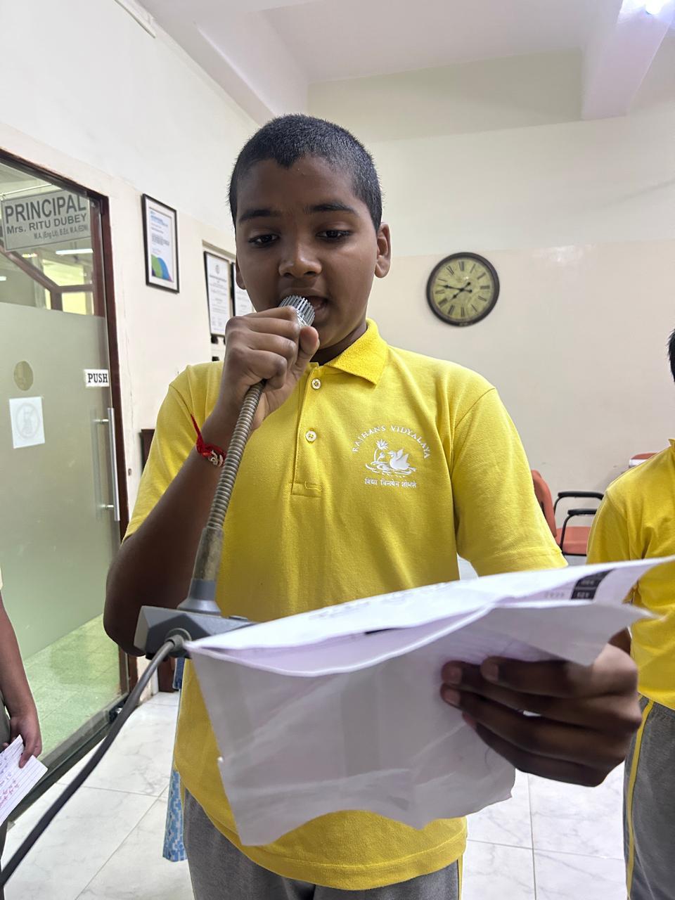 Indian Constitution Day- Special Assembly-    Std. V to XII – 26 November 2025